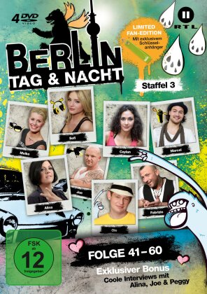 Berlin - Tag & Nacht - Staffel 3 (4 DVDs - Limited Fan-Edition)