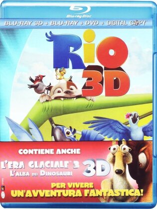 Rio 3D / L'era glaciale 3 (5 Blu-ray 3D (+2D) + DVD)