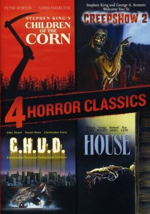 4 Horror Classics - Children of the Corn/Creepshow 2/House/C.H.U.D.