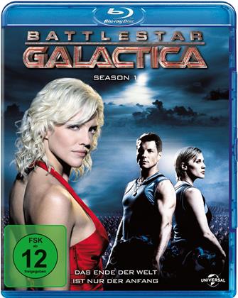 Battlestar Galactica - Staffel 1 (2004) (4 Blu-rays)