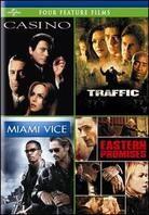 Four Feature Films - Casino / Traffic / Miami Vice / Eastern Promises (4 DVDs)