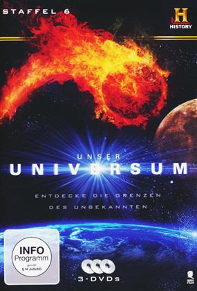 Unser Universum - Staffel 6 (History Channel, 3 DVDs)