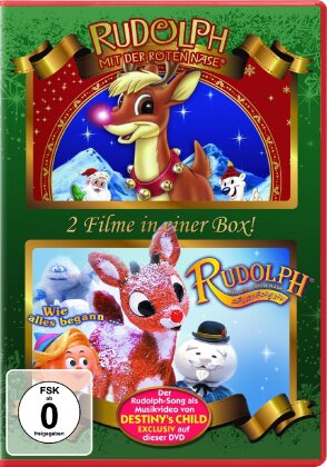 Rudolph mit der roten Nase (1964 + 1998) - (2 Filme in einer Box - 2 DVDs)