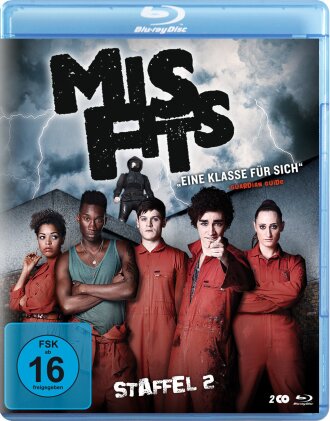 Misfits - Staffel 2 (2 Blu-rays)