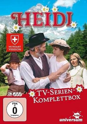 Heidi - (TV-Realserie Komplettbox - Mundart Version) (1978) (3 DVDs)