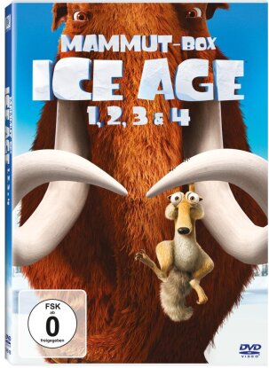 Ice Age - Mammut-Box 1 - 4 (4 DVDs)