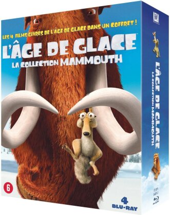 L'age de glace 1-4 (4 Blu-rays)