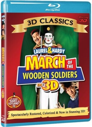 Laurel & Hardy - March of the Wooden Soldiers 3D (1934)