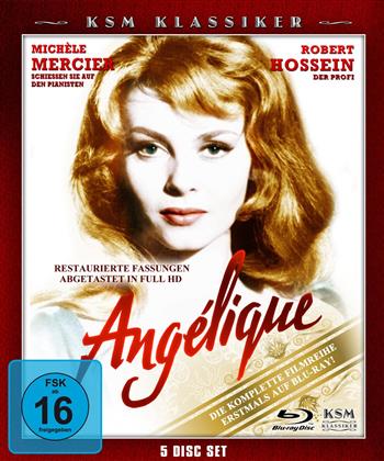 Angélique - Die komplette Filmreihe (KSM Klassiker, 5 Blu-rays)