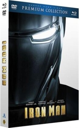 Iron Man (2008) (Édition Premium, Blu-ray + DVD)