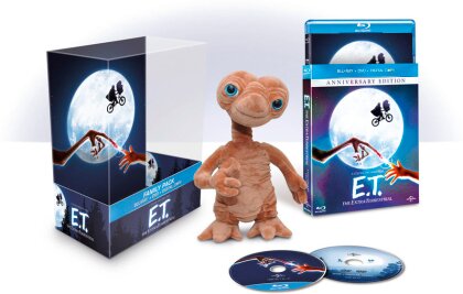 E.T. - L'extra-terrestre - (Steelbook Blu-ray + DVD + peluche) (1982)