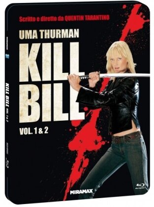 Kill Bill - Vol. 1 & 2 (Limited Edition, Steelbook, 2 Blu-rays)