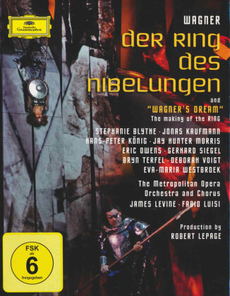 Metropolitan Opera Orchestra, James Levine & Bryn Terfel - Wagner - Der Ring des Nibelungen (Deutsche Grammophon, 5 Blu-rays)