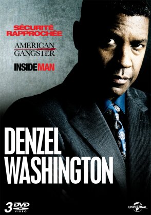 Denzel Washington - Sécurité rapprochée / American Gangster / Inside Man (3 DVDs)