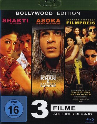 Shahrukh Kahn - (3 Filme Box)