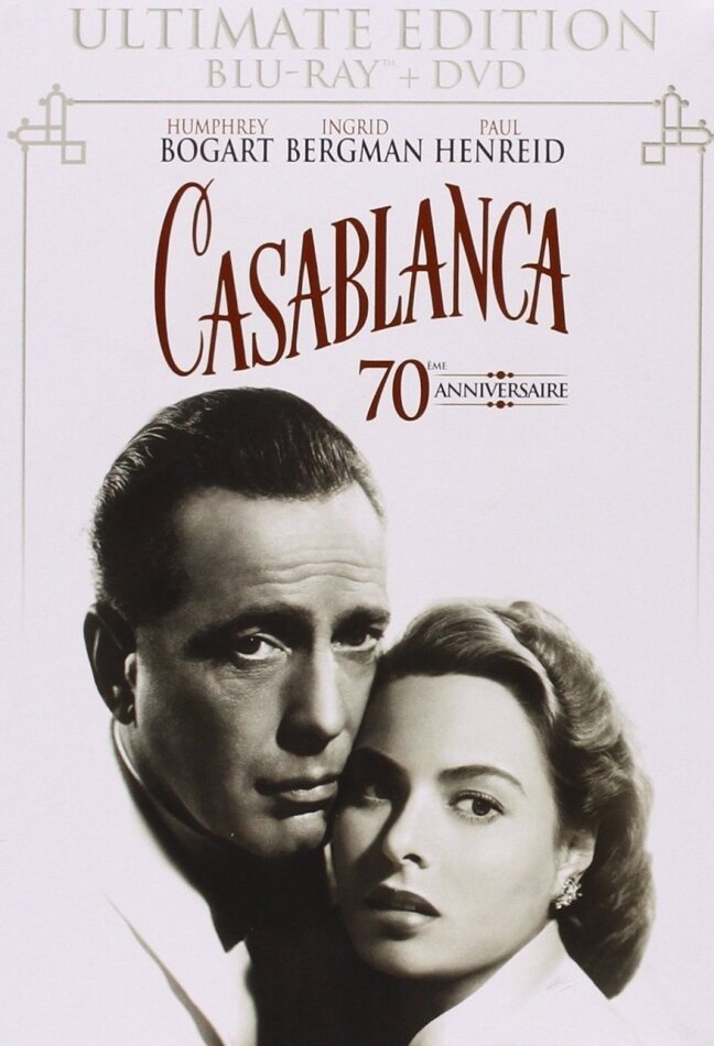 Casablanca (1942) (s/w, Ultimate Edition, 2 Blu-rays + DVD)
