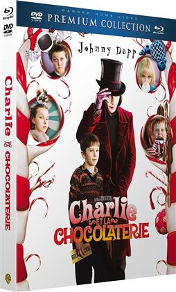 Charlie et la Chocolaterie (2005) (Premium Collection, Blu-ray + 2 DVDs)