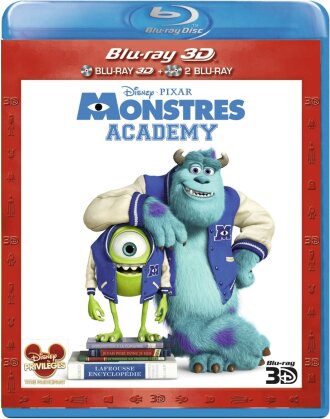 Monstres Academy (2013) (3 Blu-ray 3D (+2D))