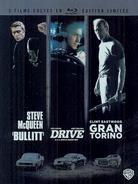 Gran Torino / Drive / Bullitt - 3 Films Cultes (Boîtier métal 3 Disques)