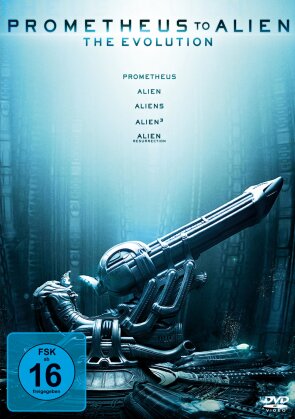 Prometheus to Alien - Evolution - Prometheus & Alien 1-4 (5 DVDs)