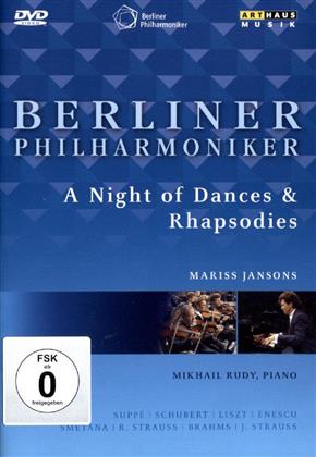 Berliner Philharmoniker, Mariss Jansons & Mikhail Rudy - Waldbühne in Berlin 1994 - An Night of Dances & Rhapsodies (Arthaus Musik)