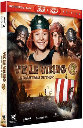 Vic le Viking 2 - Le marteau de Thor (2011) (Blu-ray 3D + Blu-ray + DVD)