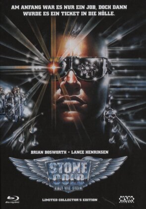 Stone Cold - Kalt wie Stein (1991) (Cover A, Édition Limitée, Mediabook, Blu-ray + 2 DVD)