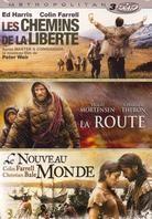 Les chemins de la liberté (2010) / La Route (2009) / Le nouveau monde (2005) (3 DVDs)
