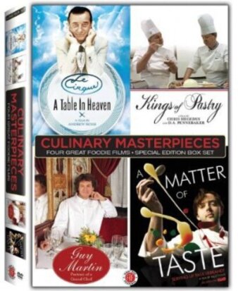 Culinary Masterpieces - Four Great Foodie Films (4 DVDs)