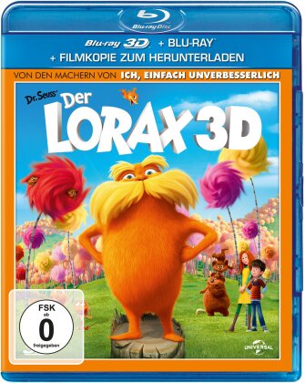 Der Lorax - Dr. Seuss' The Lorax (2012) (Blu-ray 3D + Blu-ray)