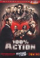 100% Action - Expendables / Braquage à l'anglaise / Domino (3 DVDs)