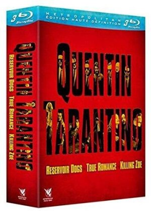 Quentin Tarantino - Reservoir Dogs / True Romance / Killing Zoe (3 Blu-rays)