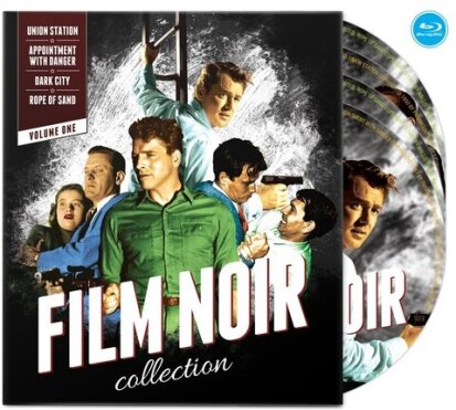 Film Noir Collection - Vol. 1 (b/w, 4 Blu-rays)
