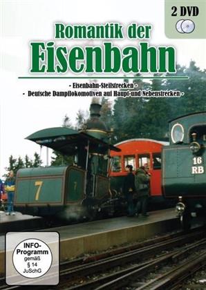 Romantik der Eisenbahn - Deutsche Dampflokomotiven & Eisenbahn-Steilstrecken (2 DVD)