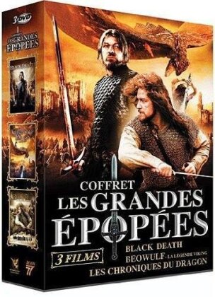Les Grandes Épopées - Black Death / Beowulf - La légende Viking / Les Chroniques du Dragon (3 DVDs)