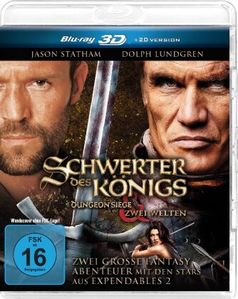 Schwerter des Königs 1 & 2 - Dungeon Siege / Zwei Welten (2 Blu-ray 3D)