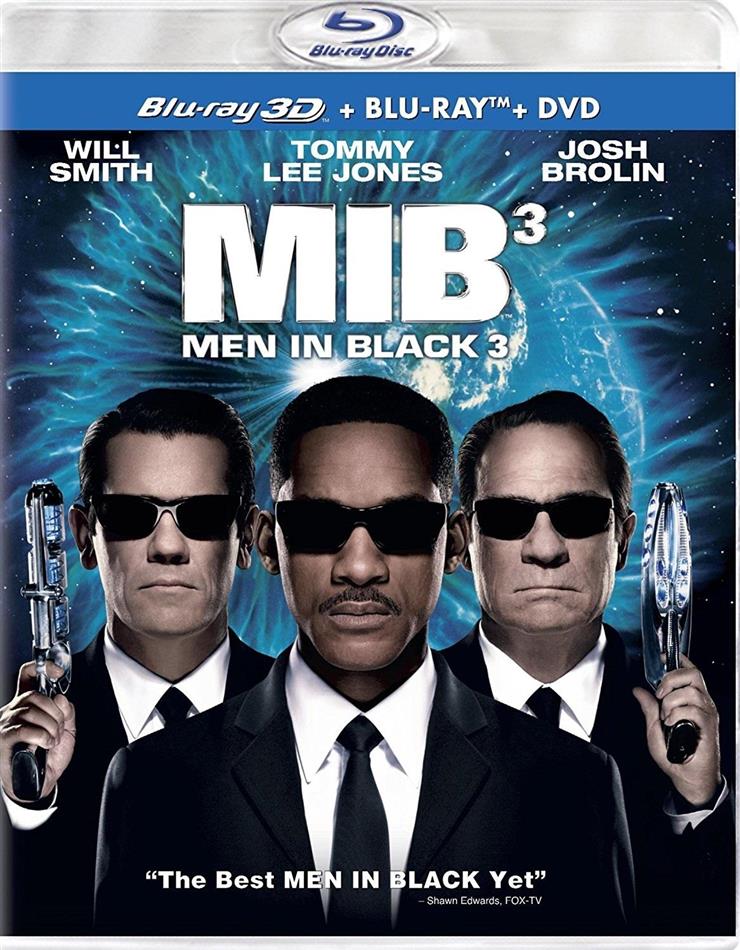Men in Black 3 (2012) (Blu-ray 3D (+2D) + Blu-ray + DVD)
