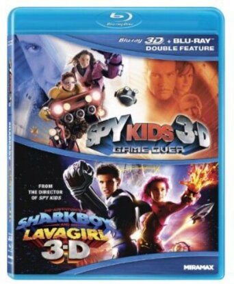 Spy Kids 3-D / The Adventures of Sharkboy and Lavagirl 3-D (Double Feature, Blu-ray 3D + Blu-ray)