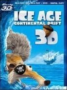 Ice Age 4 - Continental Drift (2012) (Blu-ray 3D (+2D) + Blu-ray + DVD)