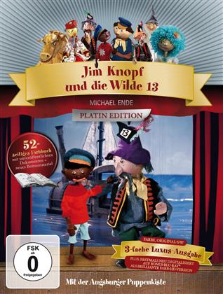 Augsburger Puppenkiste - Jim Knopf und die Wilde 13 - Platin Edition (Blu-ray + 2 DVDs + Book)