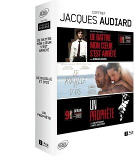 Jacques Audiard - De battre mon coeur s'est arrêté / De rouille et d'os / Un prophète (3 Blu-rays)