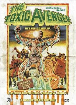 The Toxic Avenger (1984) (Director's Cut, Extended Edition, Édition Limitée, Mediabook, Édition Ultime, Uncut, 3 DVD)