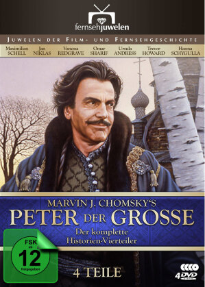 Peter der Grosse - Der komplette Vierteiler (1986) (4 DVDs)