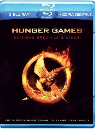 Hunger Games 1 (2012) (Deluxe Edition, 3 Blu-ray)