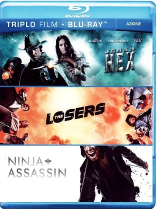 Jonah Hex / The Losers / Ninja Assassin (3 Blu-rays)