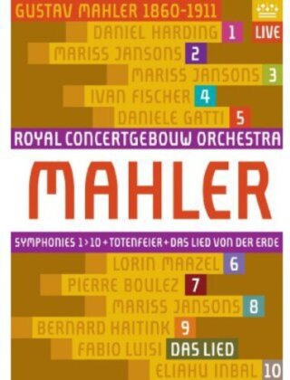 The Royal Concertgebouw Orchestra - Mahler Cycle (11 DVD)
