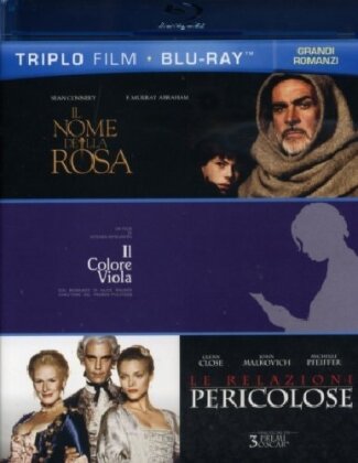 Il Nome della Rosa / Il Colore Viola / Le Relazioni Pericolose (3 Blu-rays)