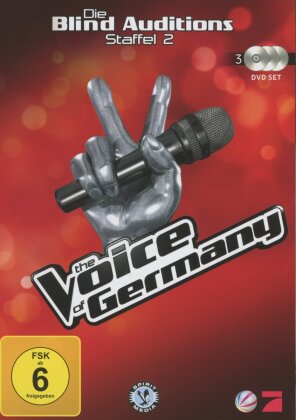 The Voice of Germany - Die Blind Auditions - Staffel 2 (3 DVDs)