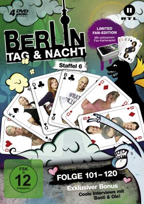 Berlin - Tag & Nacht - Staffel 6 (Fan Edition, Édition Limitée, 4 DVD)