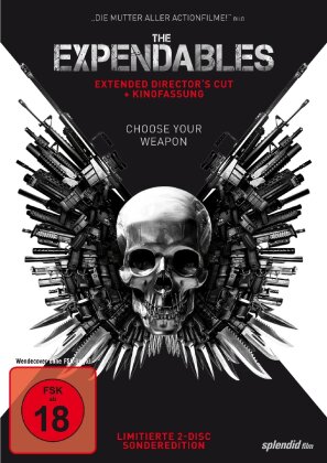 The Expendables - (Extended Director's Cut + Kinofassung - Limited Edition 2 DVDs) (2010)
